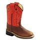 Oldwest Toddler Cowboy Boots - Tan/Orange
