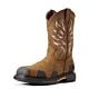 OverDrive Wide Square Toe Composite Toe Work Boot - ALAMO BROWN