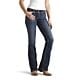 ARIAT - Women's  R.E.A.L. Mid Rise Stretch Whipstitch Boot Cut Jean 10014022