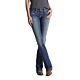 ARIAT Women's  R.E.A.L. Mid Rise Stretch Entwined Boot Cut Jean 10017510