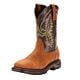 WorkHog XT Wide Square Toe Waterproof Work Boot - Tumbled Bark