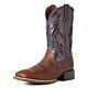 10035928: Ariat Men's Sport Cool VentTEK Western Boot Bar Top Brown
