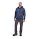 10041412: Mens Ariat - Rebar Workman 1/4 Zip Hoodie - Navy Heather 
