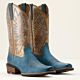 10053602: ARIAT - Womens - Decatur Western Boot - INDIGO DREAMS|PEARLIZED TAN