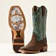 10053604: ARIAT - Womens - Decatur Western Boot - AGED SMOKEHOUSE|RACING GREEN