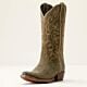 10053792: Ariat Ladies Jukebox Western Boot - Soft Olive Suede