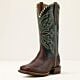 10061146: ARIAT - Womens - Showdown Western Boot - ESPRESSO|TEXTURED BLUE