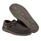 Hey Dude Men's Wally Funk Wool Dark Brown Camo Shoes 110411564