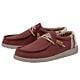 110796860: Hey Dude - Men's Shoe Wally Linen Natural - Brick