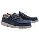 111522133: Hey Dude Men's Wally Washed Blue Space Shoes