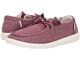 Women's Hey Dude Wendy Stretch Burgundy 121416900