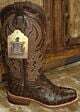 Tanner Mark Boots - Womens Full Quill Ostrich Print
