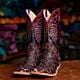 338745: Mens Anderson Bean: Black Cherry Big Bass Cowboy Boots