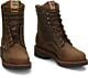 Justin Work Boots, 440, Lace Up Made in USA