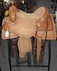 4T Saddlery: 14.5 Ranch Saddle - Barbed Wire Accents