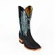 Fenoglio Boots - Black Elephant Skin Custom Cowboy Boots FB00101157