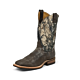 Justin Bent Rail Men's Distressed Camo Brown Chocolate Road