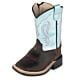 Baby Blue Top Toddler Cowboy Boots