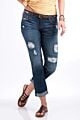 CB11154001: CRUEL GIRL Women's Rhyon Boyfriend Fit Jean June Dark Stonewash