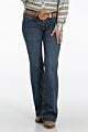 CB19254001: CRUEL WOMEN'S JAYLEY TROUSER - DARK STONEWASH