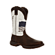 REBEL™ BY DURANGO® DISTRESSED FLAG EMBROIDERY WESTERN BOOT