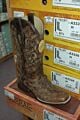 A3326: Womens Corral Boots: Fashion Western Square Toe