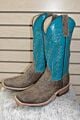 335297: Anderson Bean Cowboy Boots: Men's - Elephant - Wheatsheaf Old English Poseidon