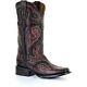 Women's Corral Western Boots Handcrafted Burgundy G1464