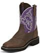 L9612 Justin Gypsy Womens Purple Tops