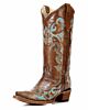 Circle G by Corral Cowhide Snip Toe Boot with Embroidery - L5193