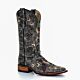 Women's Corral Distressed with Crackle Embroidered Arrowhead Square-Toe Boots L5253