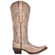 L6116: Circle G Distressed Sand Embroidery Women's Boot