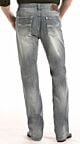 ROCK & ROLL DENIM Double Barrel Relaxed Fit Straight Leg Reflex Jeans M0S9259