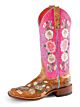 Macie Bean Cowgirl Boots - M9070 Pink Flowers
