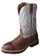 Twisted X Men's Work Boots - MCW0002 Round Toe Pull On