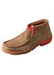 Men’s Chukka Driving Moc Bomber/Red - Twisted X Shoes