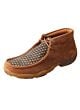 Men’s Chukka Driving Moc Oiled Saddle/Blue - Twisted X Shoes