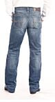 Rock & Roll Cowboy Men's Cut & Sew Zig Zag Reflex Relax Straight Leg Jean 