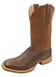 Men’s Rancher Boot Cognac Elephant Print/Cognac Basketweave