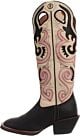 RR2012L: Tony Lama Boots Women's Black Classic Buckaroo 