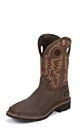 MIDLAND BROWN Tony Lama Work - Comp Toe Waterproof Boots