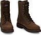 Justin Steel Toe Lace Up Waterproof Work Boots: DRYWALL SE961