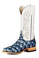 HP8070 - HORSE POWER SKY BLUE BIG BASS Mens Cowboy Boots