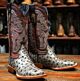 Women's Tanner Mark Cowboy Boots: RITA BALLOU - TML207052