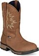 TW3413: Composite Safety Toe - Men's Tony Lama Boom Saddle Cowhide Composite Toe Work Boot 