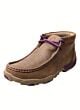 Women’s Chukka Driving Moc Bomber/Purple - Twisted X