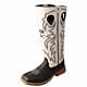 Kids Twisted X Buckaroo Boots: YKB0009 Black/White