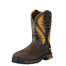 Square toe composite toe work boots deals