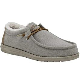 110063133: Mens Hey Dude Wally Herringbone Grey