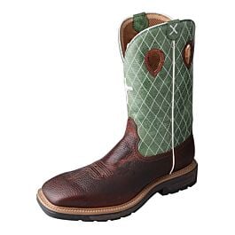 Twisted X Mens Work Boots: Men's Lite Western Work - Boot